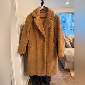 Uniqlo Fleece Long Coat